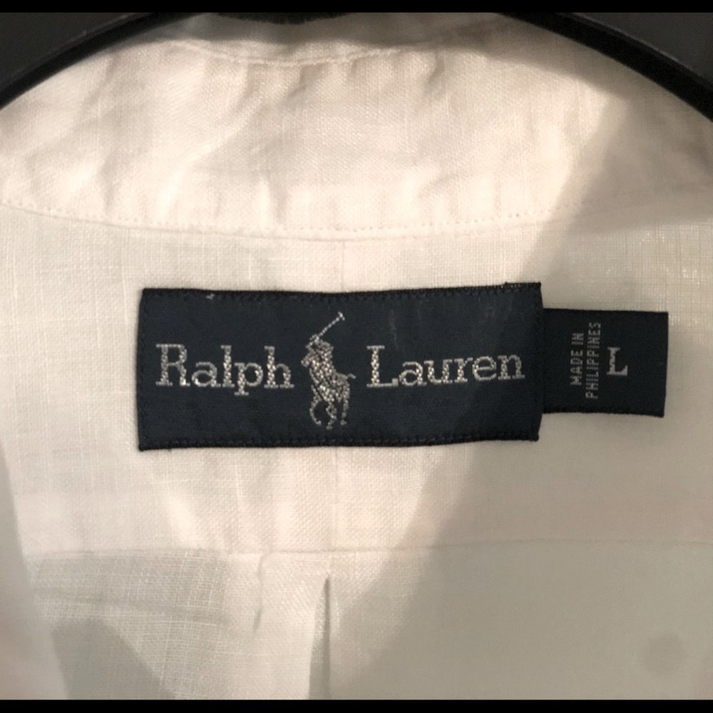 Ralph Lauren Linen shortsleeved shirt